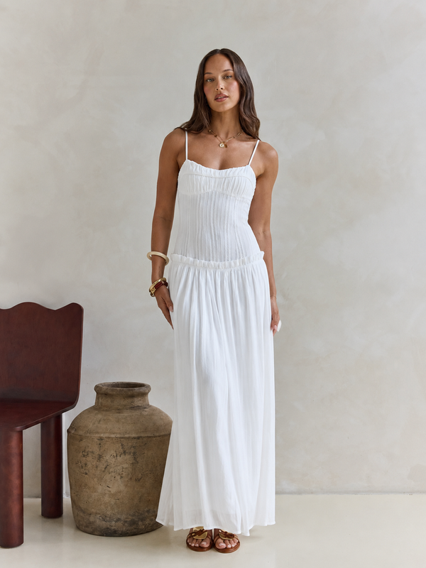 Ruched Maxi