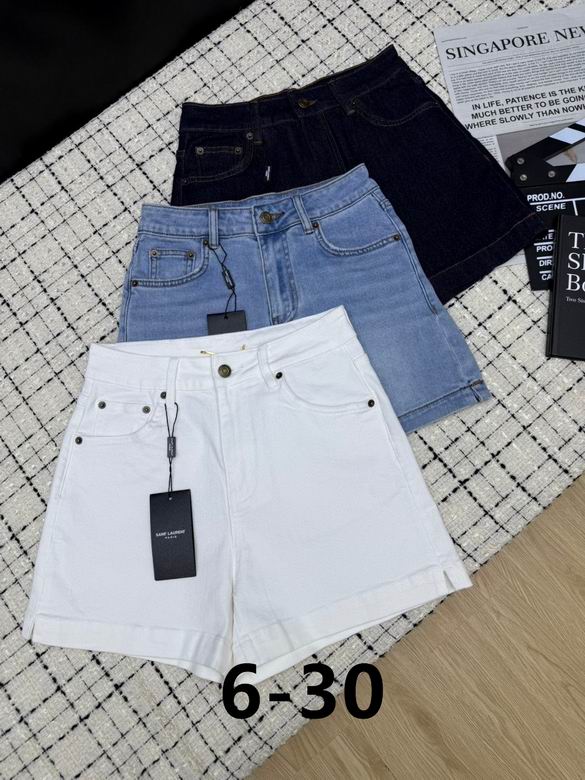 High-waist shorts